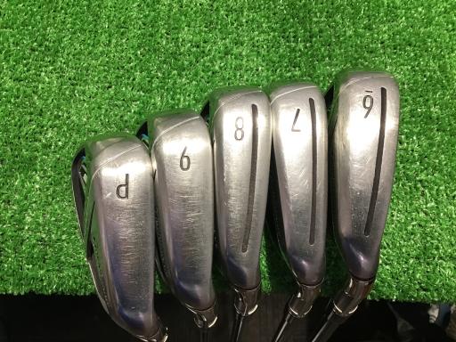 【中古】 テーラーメイド SIM MAX 5S アイアンセット IR TENSEI BLUE TM60(IR) (フレックスS) メンズ 男性用 右利き 右用 Cランク ゴルフクラブ