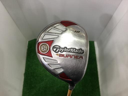 【中古】 テーラーメイド BURNER(2007) TP 18° フェアウェイウッド FW リシャフト (フレックスその他) メンズ 男性用 右利き 右用 Cランク ゴルフクラブ
