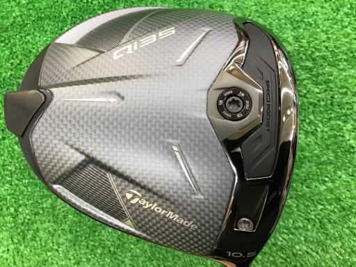 【中古】 テーラーメイド Qi35 10.5° ドライバー DR 純正特注シャフト (フレックスS) メンズ 男性用 右利き 右用 Bランク ゴルフクラブ