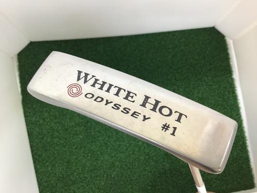 【中古】 オデッセイ WHITE HOT #1 レディース パター PT スチール (フレックスその他) レディース 女性用 右利き 右用 Cランク ゴルフクラ...