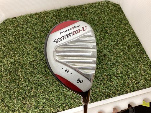 【中古】 パワービルト CITATION DH-U U5 ユーティリティ UT オリジナルカーボン (フレックスその他) メンズ 男性用 右利き 右用 Cランク ゴルフクラブ