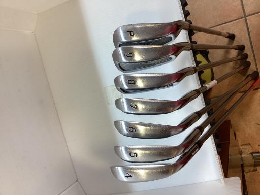 【中古】 ブリヂストン TOURSTAGE X-BLADE GR FORGED 6S アイアンセット IR 純正特注シャフト (フレックスS) メンズ 男性用 右利き 右用 Cランク ゴルフクラブ