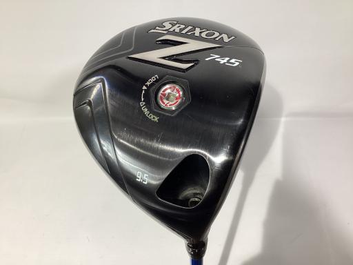 【中古】 ダンロップ SRIXON Z745 9.5° ドライバー DR Miyazaki Kosuma Blue(水) 6 (フレックスS) メンズ 男性用 右利き 右用 Cランク ゴルフクラブ