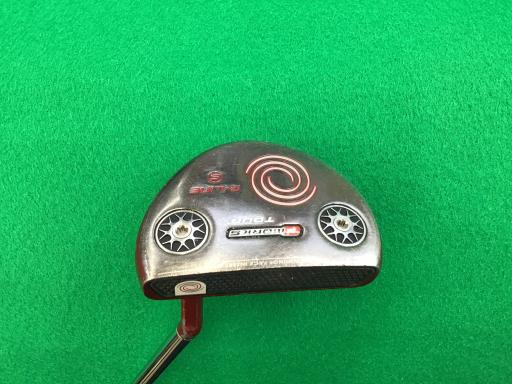 【中古】 オデッセイ O WORKS TOUR RED R-LINE S 34インチ パター PT スチール (フレックスその他) メンズ 男性用 右利き 右用 Cランク ゴルフクラブ