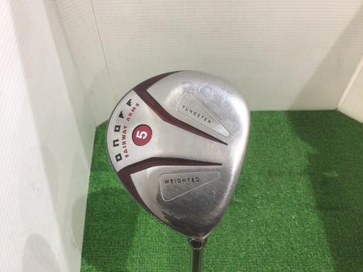 【中古】 グローブライド ONOFF ARMS(2014) 5W フェアウェイウッド FW 純正特注シャフト (フレックスS) メンズ 男性用 右利き 右用 Cランク ゴルフクラブ