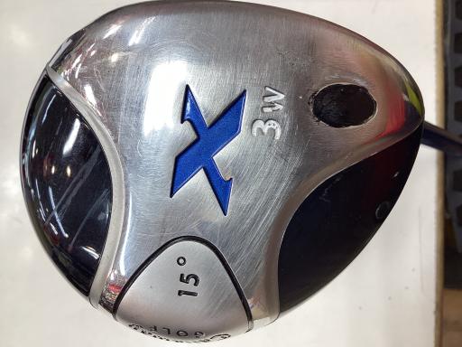 【中古】 キャロウェイ X フェアウェイウッド 3W(15°) フェアウェイウッド FW リシャフト (フレックスその他) メンズ 男性用 右利き 右用 Cランク ゴルフクラブ