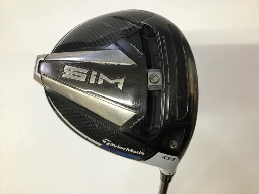 【中古】 テーラーメイド SIM 10.5° ドライバー DR 純正特注シャフト (フレックスS) メンズ 男性用 右利き 右用 Cランク ゴルフクラブ