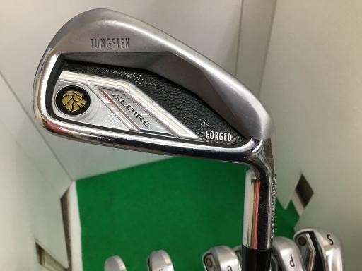【中古】 テーラーメイド GLOIRE FORGED 8S アイアンセット IR GLOIRE GL600i (フレックスS) メンズ 男性用 右利き 右用 Cランク ゴルフクラブ