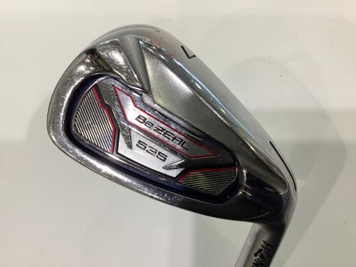【中古】 本間ゴルフ Be ZEAL 535 5S アイアンセット IR NS PRO 950GH (フレックスS) メンズ 男性用 右利き 右用 Cランク ゴルフクラブ