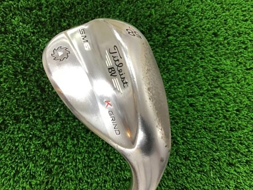 【中古】 タイトリスト VOKEY SPIN MILLED SM6 ツアークロム 58°/12°K ウェッジ WG Dynamic Gold (フレックスS) メンズ 男性用 右利き 右用 Cランク ゴルフクラブ