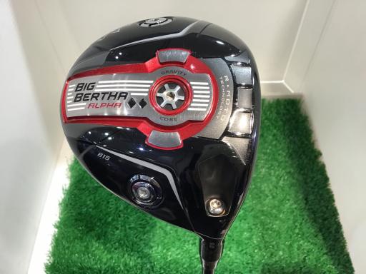 【中古】 キャロウェイ BIG BERTHA(2014) ALPHA 9° ドライバー DR 純正特注シャフト (フレックスS) メ..