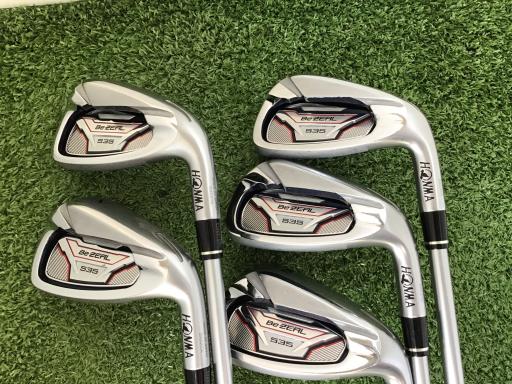 【中古】 本間ゴルフ Be ZEAL 535 5S アイアンセット IR VIZARD for Be ZEAL(535 アイアン) (フレックスR) メンズ 男性用 右利き 右用 Cランク ゴルフクラブ