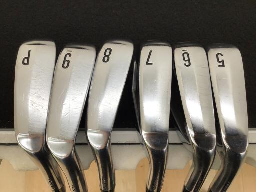 【中古】 ダンロップ SRIXON ZX5 6S アイアンセット IR 純正特注シャフト (フレックスS) メンズ 男性用 右利き 右用 Dランク ゴルフクラブ