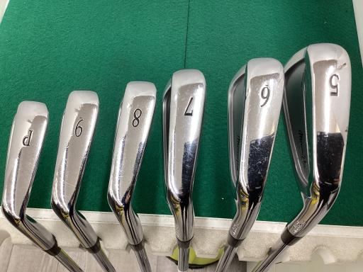 【中古】 ミズノ Mizuno Pro 520 6S アイアンセット IR 純正特注シャフト (フレックスS) メンズ 男性用 右利き 右用 Cランク ゴルフクラブ