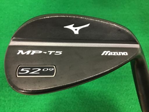 【中古】 ミズノ MP-T5 ブラック 52°/09° ウェッジ WG Dynamic Gold (フレックスその他) メンズ 男性用 右利き 右用 Cランク ゴルフクラブ