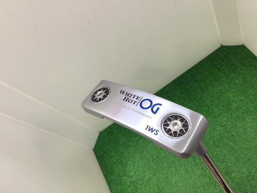 【中古】 オデッセイ WHITE HOT OG #1WS 32インチ レディース(ブルー) パター PT スチール (フレックスその他) レディース 女性用 右...