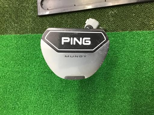 【中古】 ピン PING MUNDY(2023) 34インチ パター PT スチール (フレックスその他) メンズ 男性用 右利き 右用 Nランク ゴルフクラブ
