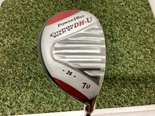 【中古】 パワービルト CITATION DH-U U7 ユーティリティ UT オリジナルカーボン (フレックスその他) メンズ 男性用 右利き 右用 Cランク ゴルフクラブ