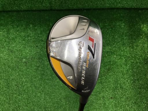 【中古】 テーラーメイド r7 DRAW UT U4 ユーティリティ UT RE-AX 55 PLUS (フレックスR) メンズ 男性用 右利き 右用 Cランク ゴルフクラブ