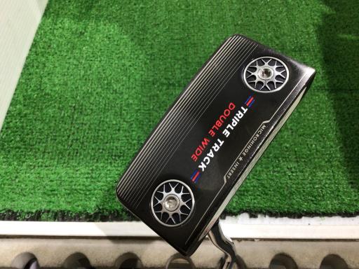 【中古】 オデッセイ TRIPLE TRACK DOUBLE WIDE 31インチ レディース パター PT STROKE LAB BLACK (フレックスその...