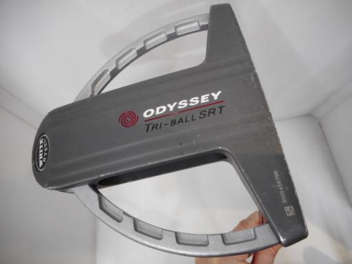 オデッセイパター　TRI-BALL SRT ホワイト スチール トライ・ボール SRT パター(オデッセイ)の