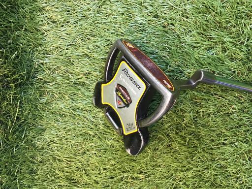 【中古】 テーラーメイド Rossa agsi+ itsy bitsy SPIDER クランクネック 33インチ パター PT スチール (フレックスその他) メンズ 男性用 右利き 右用 Dランク ゴルフクラブ