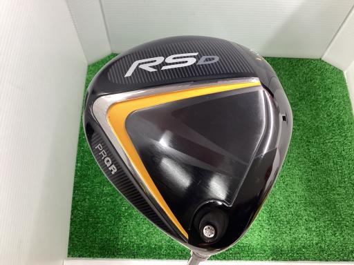 【中古】 プロギア RS D JUST(2022) 10.5° ドライバー DR Diamana FOR PRGR SILVER(2022) (フレックスSR) メンズ 男性用 右利き 右用 Cランク ゴルフクラブ