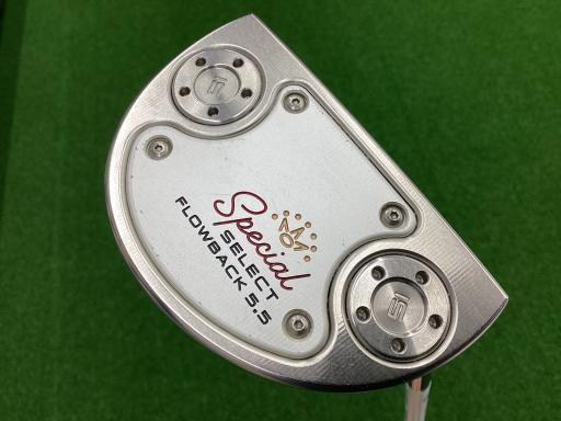 中古 Cランク （フレックスその他） タイトリスト SCOTTY　CAMERON　Special　select　FLOWBACK　5.5　34インチ スチール その他 男性用 右利き パター PT