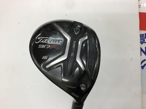 【中古】 タイトリスト 917 F3 15° フェアウェイウッド FW リシャフト (フレックスその他) メンズ 男性用 右利き 右用 Cランク ゴルフクラブ