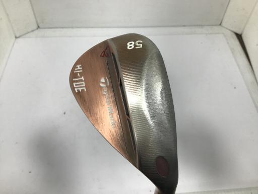 【中古】 テーラーメイド Taylor Made MILLED GRIND HI-TOE 58° ウェッジ WG Dynamic Gold (フレックスS) メンズ 男性用 右利き 右用 Cランク ゴルフクラブ