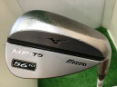 【中古】 ミズノ MP-T5 ホワイトサテン 56°/10° ウェッジ WG 純正特注シャフト (フレックスその他) メンズ 男性用 右利き 右用 Dランク ゴ...