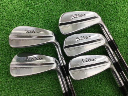 【中古】 タイトリスト Titleist MB 714 6S アイアンセット IR 純正特注シャフト (フレックスS) メンズ 男性用 右利き 右用 Dランク ゴルフクラブ