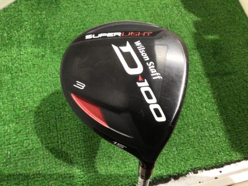 【中古】 ウィルソン Wilson staff D-100 3W フェアウェイウッド FW MATRIX OZIK HD5.1 (フレックスS) メンズ 男性用 右利き 右用 Cランク ゴルフクラブ
