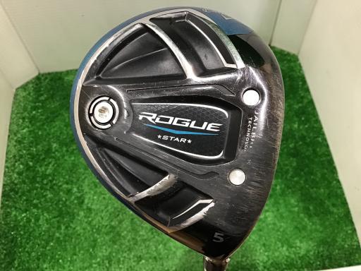 【中古】 キャロウェイ ROGUE STAR 5W フェアウェイウッド FW FUBUKI for CW 40(フェアウェイ) (フレックスR) メンズ 男性用 右利き 右用 Dランク ゴルフクラブ