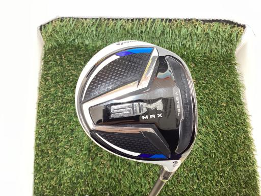 【中古】 テーラーメイド SIM MAX 5W フェアウェイウッド FW 純正特注シャフト (フレックスS) メンズ 男性用 右利き 右用 Bランク ゴルフクラブ