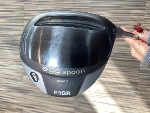 【中古】 プロギア egg spoon BLACK 15° フェアウェイウッド FW Diamana FOR PRGR(2021 FW) (フレックスSR) メンズ 男性用 右利き 右用 Cランク ゴルフクラブ