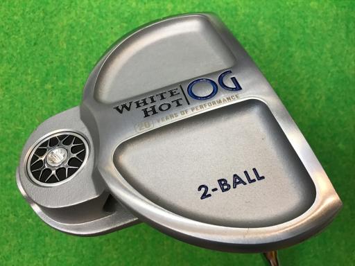【中古】 オデッセイ WHITE HOT OG 2-BALL 32インチ レディース(ブルー) パター PT スチール (フレックスその他) レディース 女性用...