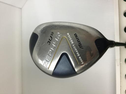 【中古】 ミズノ ZEPHYR(2009) U3(22°) ユーティリティ UT ZEPHYR オリジナル (フレックスSR) メンズ 男性用 右利き 右用 Dランク ゴルフクラブ