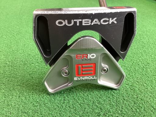 【中古】 EVNROLL EVNROLL ER10 OUTBACK 34インチ パター PT スチール (フレックスその他) メンズ 男性用 右利き 右用 Dランク ゴルフクラブ
