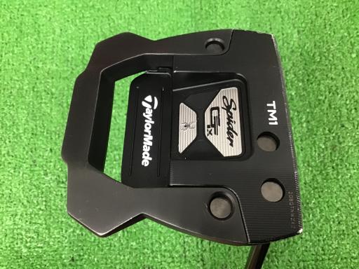 【中古】 テーラーメイド Spider GTx TRUSS BLACK TM1 34インチ パター PT スチール (フレックスその他..