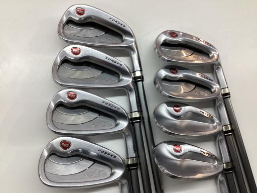 【中古】 プロギア egg FORGED(2019) 9S アイアンセット IR eggオリジナルカーボン (フレックスSR) メンズ 男性用 右利き 右用 Cランク ゴルフクラブ