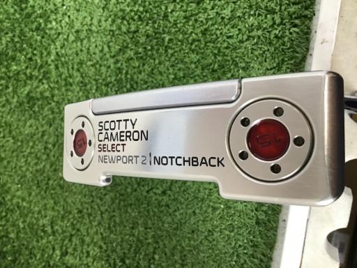 中古 Cランク （フレックスその他） タイトリスト SCOTTY　CAMERON　select　NEWPORT　2　NOTCHBACK(2016)　1st/500　34インチ スチール その他 男性用 右利き パター PT