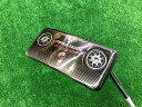 【中古】 オデッセイ TRIPLE TRACK DOUBLE WIDE FLOW 34インチ パター PT STROKE LAB BLACK (フレックスその他) メンズ 男性用 右利き 右用 Cランク ゴルフクラブ(4)