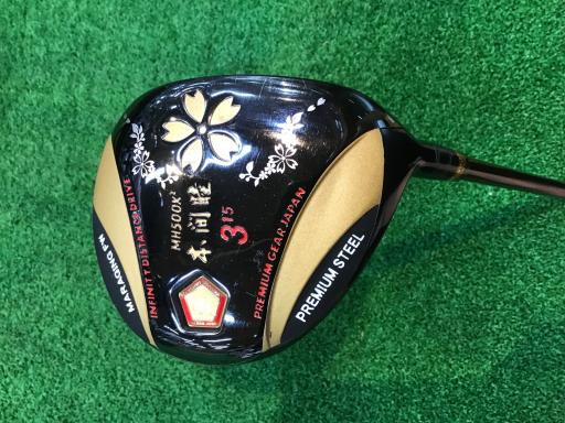 【中古】 特価メーカー MUTSUMI HONMA MH500X2 3W フェアウェイウッド FW オリジナルカーボン (フレッ..