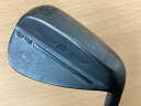 【中古】 タイトリスト VOKEY SPIN MILLED SM9 ジェットブラック 50°/12°F ウェッジ WG 純正特注シャフト (フレックスS) メンズ 男性用 右利き 右用 Cランク ゴルフクラブ(4)