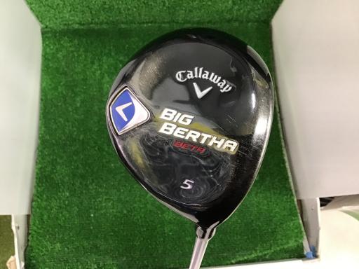 【中古】 キャロウェイ BIG BERTHA(2014) BETA 5W フェアウェイウッド FW AIR Speeder for BIG BERTHA(フェアウェイ) (フレックスR) メンズ 男性用 右利き 右用 Cランク ゴルフクラブ