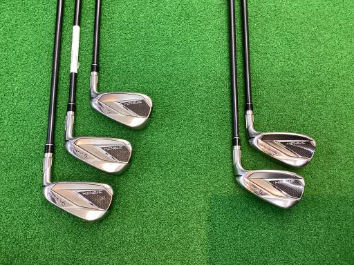 新品バッグ付☆2022年 すべて STEALTHで揃えた テーラーメイド セット ステルス アイアン(5本セット) KBS MAX MT85 JP(アイアン（セット