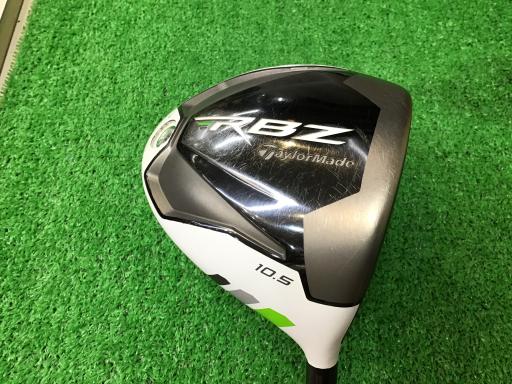 中古 Dランク （フレックスS） テーラーメイド RBZ(FCT無し)　10.5°　USA RBZ　MATRIX　XCON-5 S 男性用 右利き ドライバー DR