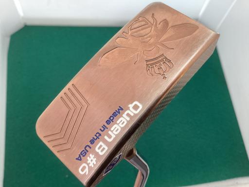 BETTINARDI - 【中古】 ベティナルディ BETTINARDI QUEEN B #6(2021) 34インチ パター PT スチール (フレックスその他) メンズ 男性用 右利き 右用 Cランク ゴルフクラブ