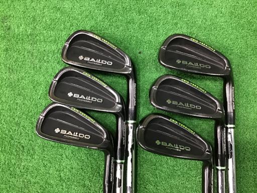 【中古】 BALDO BALDO CB16 VERSION 2 6S アイアンセット IR 純正特注シャフト (フレックスX) メンズ 男性用 右利き 右用 Dランク ゴルフクラブ
